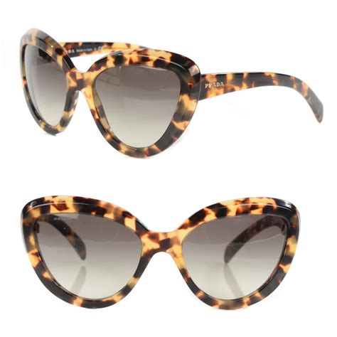 prada sunglasses 17ws tortoise|prada cat eye tortoiseshell sunglasses.